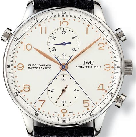 iwc chronograph rattrapante fake|real iwc watches.